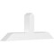 Ekena Millwork Portland Architectural Grade PVC Gable Bracket, 60"W x 22 1/2"H x 6"D x 6"F, 9/12 Pitch GBP060X23X0606POR00 - alternate 1